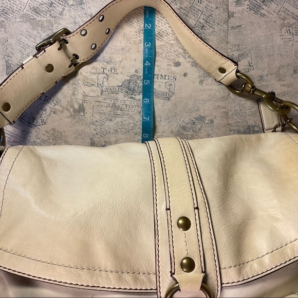 Coach Ivory Cream Brooklyn Large Leather Limited Legacy - Picture 15 of 15
